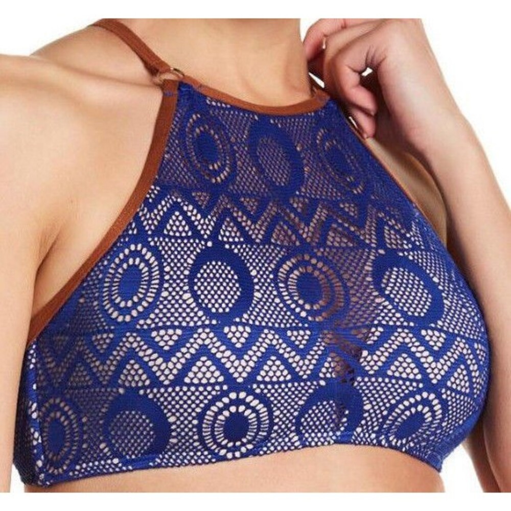 NWT YMI WOMENS SWIMSUIT 2 PIECE CROCHET BIKINI SIZE M